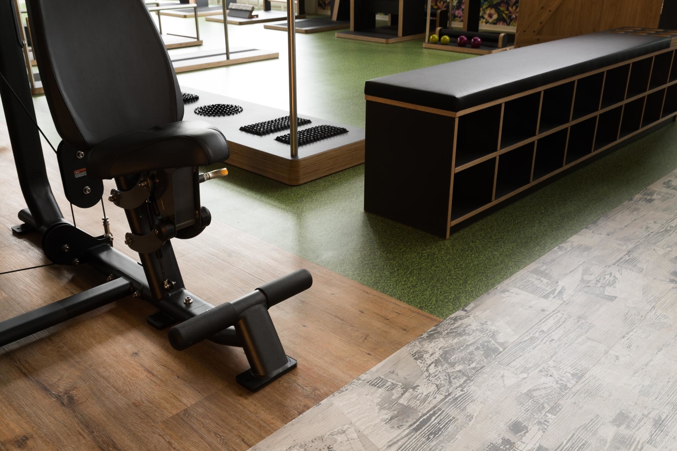 Referenzobjekt Fitnessstudio fitness4you - wineo